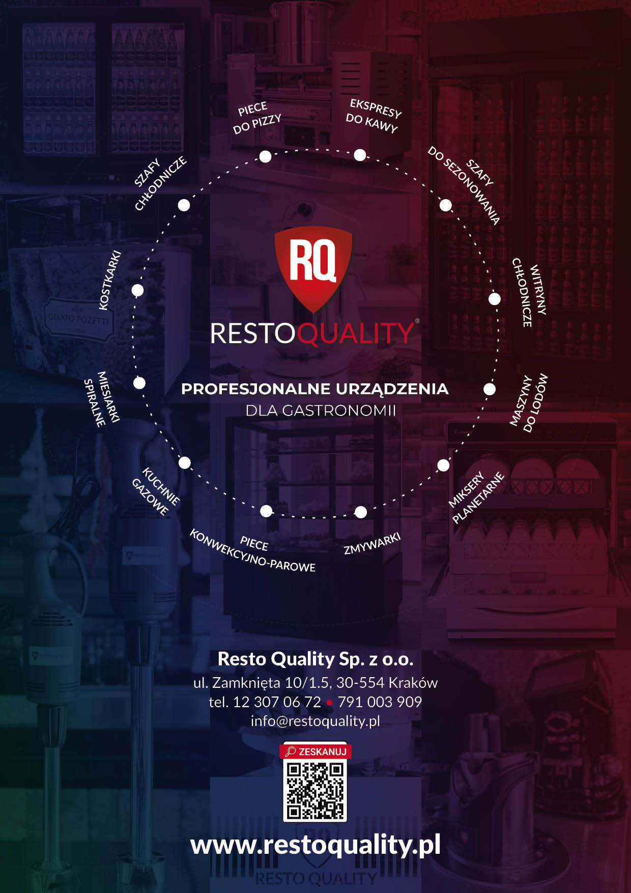 Zdjęcie tylnej okładki gazetki reklamowej Resto Quality